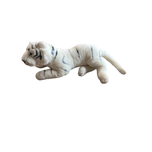 White Bengal Tiger Plush  30” plush - Picture 2 of 4